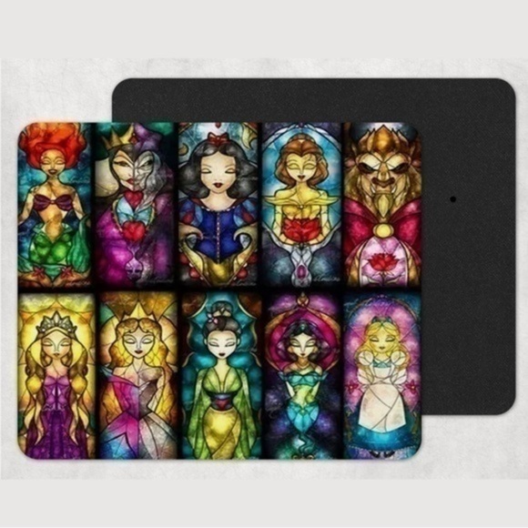 Other - PRINCESSES Stained Glass Mousepad